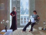 david hockney mr and mrs clark and percy oil painting picture wholesale